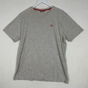 Avalanche Graphic Tee Shirt Men's XL Gray Retro Sunset Short Sleeve Crew‎ Neck